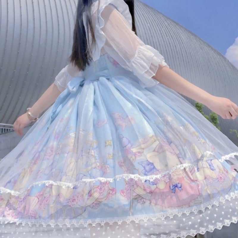 ワンピース ゆめかわ ゆめロリ 夢カワ ロリータ ドレス ロリィタ