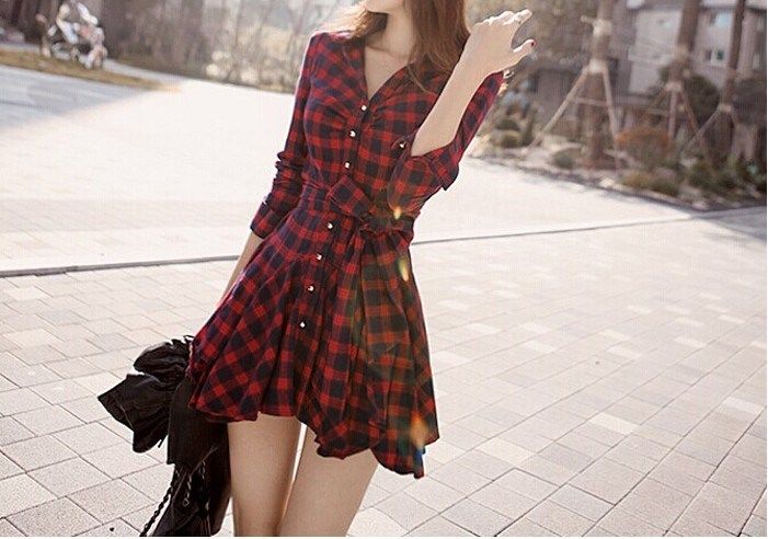 レトロ ミニワンピース 無地 オレンジ 希少 ヴィンテージ 小さい