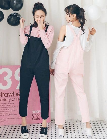 パンツ サロペット オーバーオール ロング丈 背中開き ボーイズ