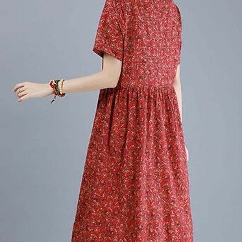 夏の花柄ワンピース！秋まで大活躍カラーバリエーション豊富な