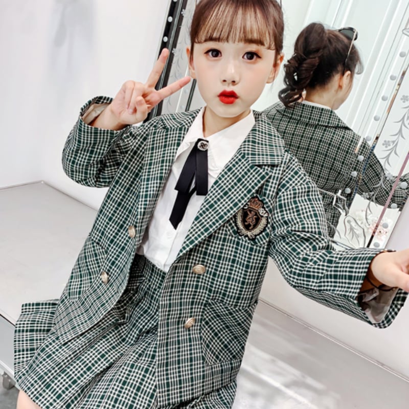 スーツ セットアップ 子供服 女の子 キッズサイズ ジャケット ブレザー  