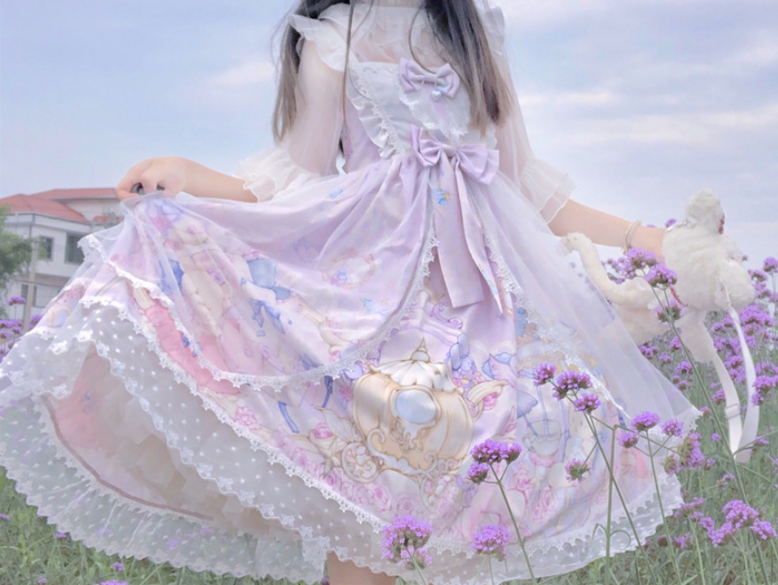 姫ロリ♡ゆめかわ♡子猫♡フリルワンピース【美品】 姫ロリ♡ゆめかわ♡子猫♡フリルワンピース【美品】