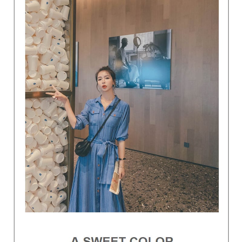 ブルネロクチネリ ストライプワンピース シャツMサイズ ワンピース ガウン ブルネロクチネリ ストライプワンピース シャツMサイズ ワンピース