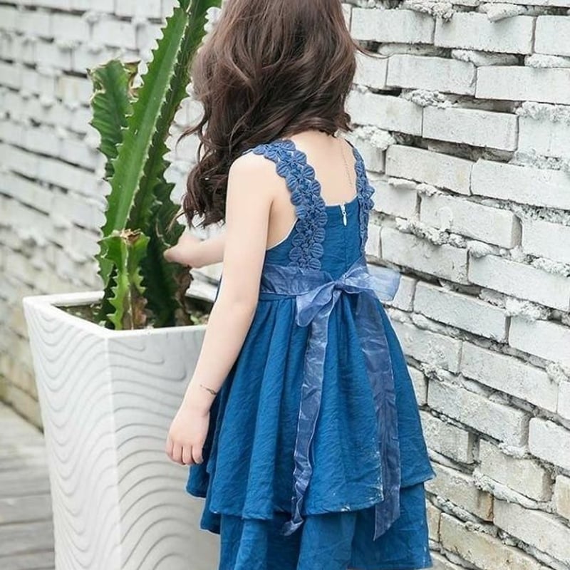 KASVIN] 子供ドレス キッズワンピース フォーマル 欧米風 LINE追加10