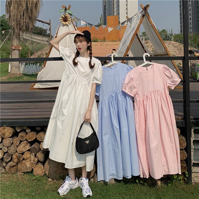 コットンワンピース