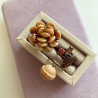 〖RINGSET〗ブラウンリングセット