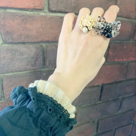 〖RING〗ドットリボンリング