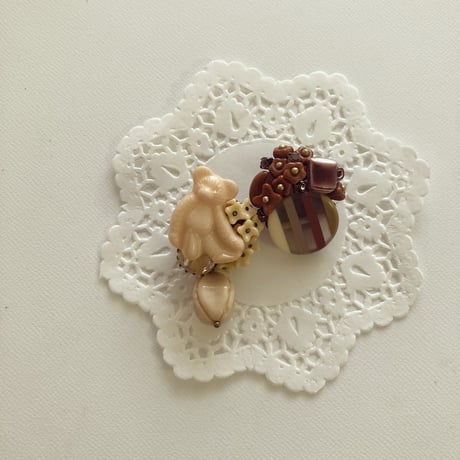 〖BROOCH〗コーヒータイムミニブローチ