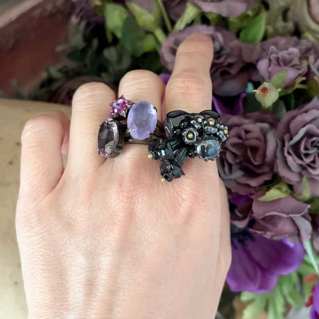 〖RING〗リボンフラワーリング