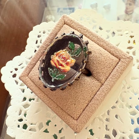 〖RING〗イエローローズ　インタリオリング