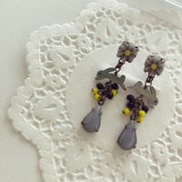 〖PIERCE･EARRINGS〗うさぎピアス・イヤリング グレー