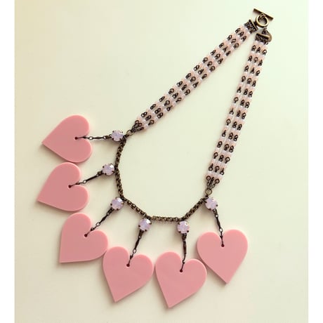 〖NECKLACE〗ベビーピンクハートネックレス