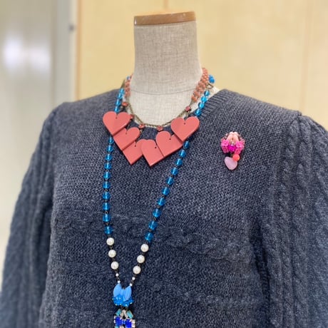 〖NECKLACE〗ピンクハートネックレス