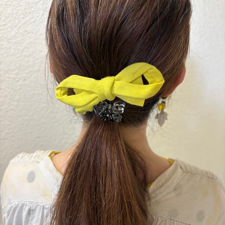 〖PONYHOOK〗ドットリボンポニーフック