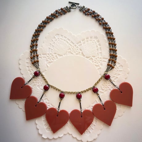 〖NECKLACE〗チョコレートハートネックレス