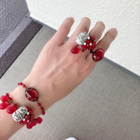 〖RING〗ぶーにゃんといちごリング