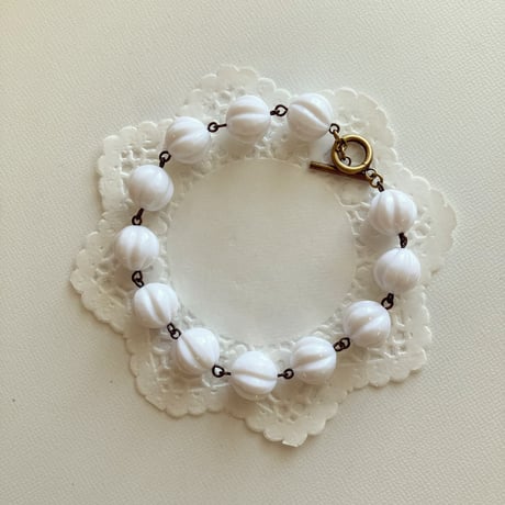 〖BRACELET〗ジョイントブレスレット ホワイト