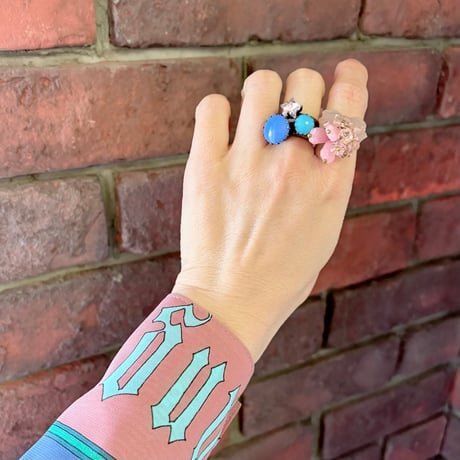 〖RING〗リボンフラワーリング