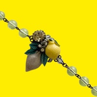 〖BRACELET〗ヴィンテージセルロイドレモンブレスレット