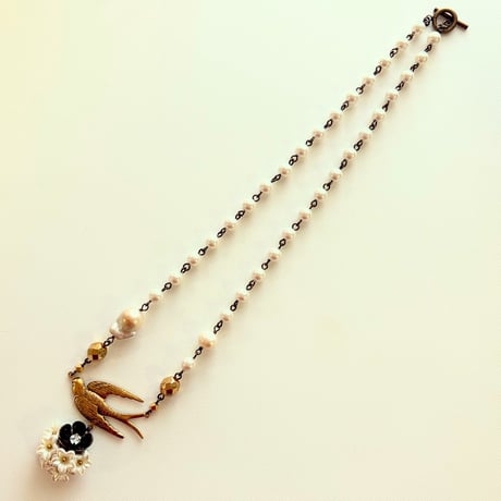 〖NECKLACE〗つばめメタルネックレス
