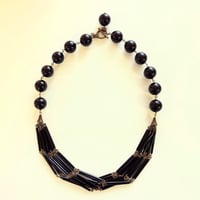 〖NECKLACE〗シリーズまるネックレス ブラック