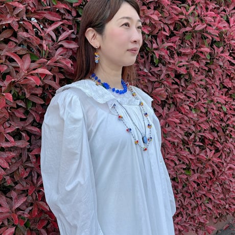 〖PIERCE･EARRINGS〗小花モチーフロングピアス・イヤリング