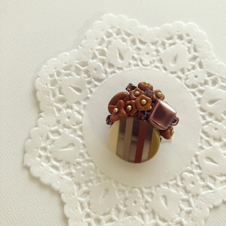 〖BROOCH〗コーヒータイムミニブローチ