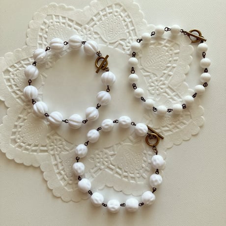 〖BRACELET〗ジョイントブレスレット ホワイト