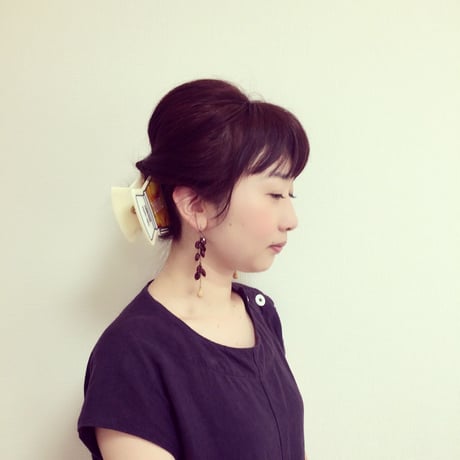 〖PIERCE・EARRING〗カフェ・オ・レロングピアス