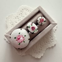 〖RING〗ヴィンテージ エナメルローズリング三姉妹