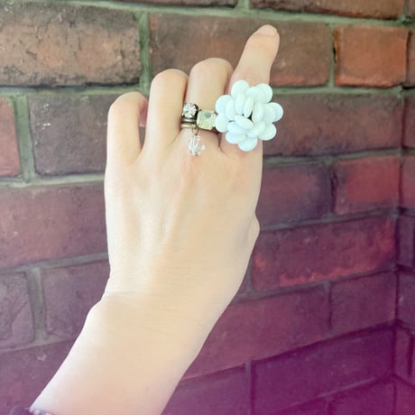 〖RINGSET〗ホワイトリングセット