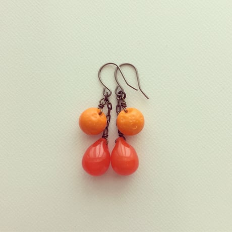 〖PIERCE・EARRING〗フルーツジュースピアス ショートタイプ 各種