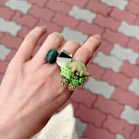 〖RING〗ステゴサウルスリング