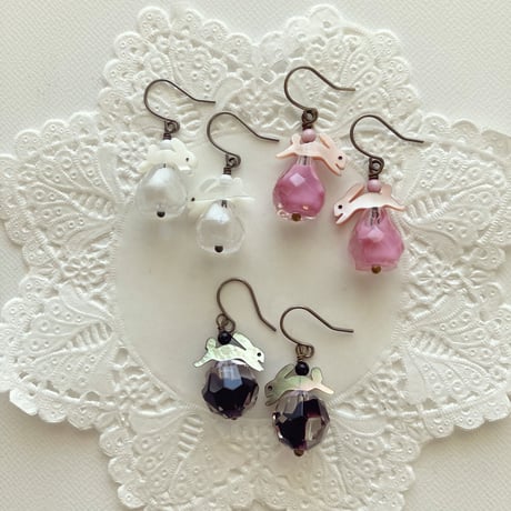 〖PIERCE・EARRING〗うさぎピアス