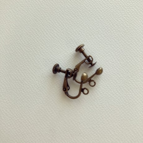 〖PIERCE･EARRINGS〗シリーズまるピアス・イヤリング オレンジ
