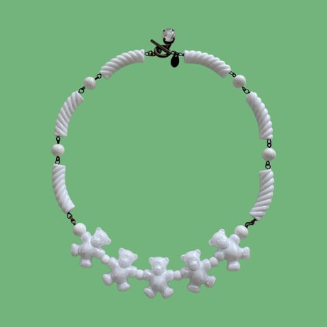 〖NECKLACE〗キッチュクマさんネックレス ブラウン
