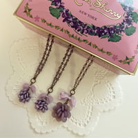 〖NECKLACE〗パープルマリーネックレス