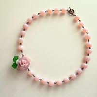 〖NECKLACE〗ピンクマリーネックレス
