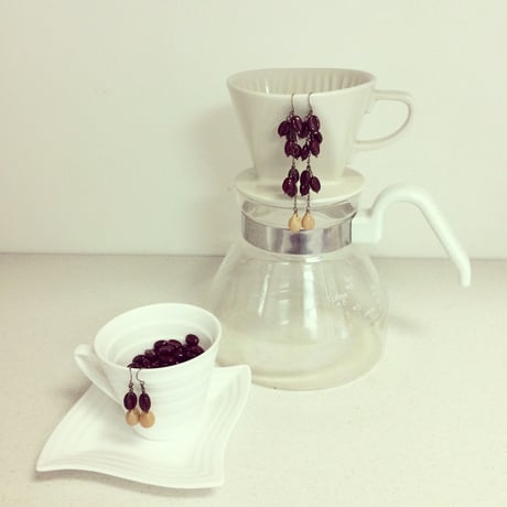〖PIERCE・EARRING〗カフェ・オ・レ ピアス ショートタイプ