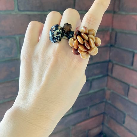 〖RING〗マリーリング ブラウン
