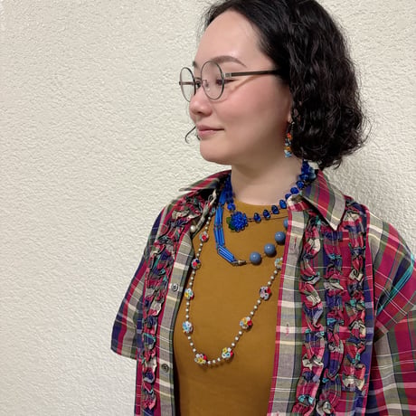 〖NECKLACE〗ブルーマリーネックレス
