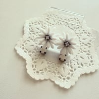 〖PIERCE･EARRINGS〗マーガレットピアス・イヤリング