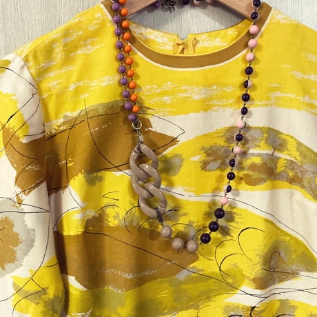 〖NECKLACE〗マーブル×レジンネックレス