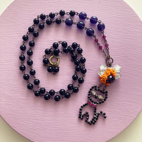〖NECKLACE〗キラキラネコちゃんネックレス