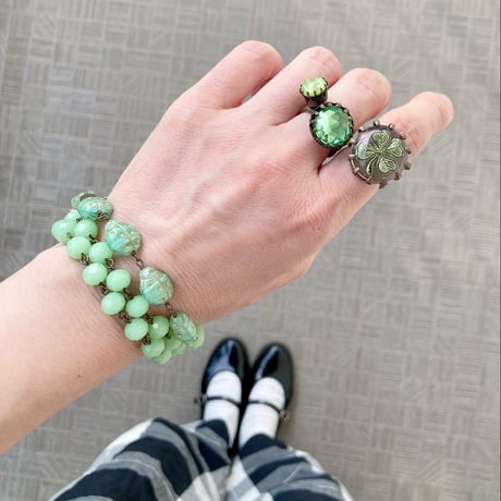 〖NECKLACE・BRACELET〗テントウムシネックレス・ブレスレット