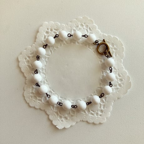 〖BRACELET〗ジョイントブレスレット ホワイト