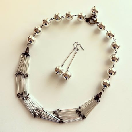 〖PIERCE･EARRINGS〗シリーズまるピアス シルバー
