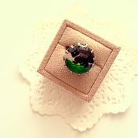 〖RING〗ヴィンテージ インタリオ テリアリング