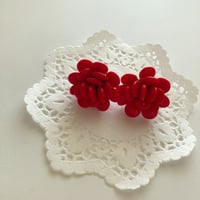 〖EARRINGS〗マリーイヤリング 赤
