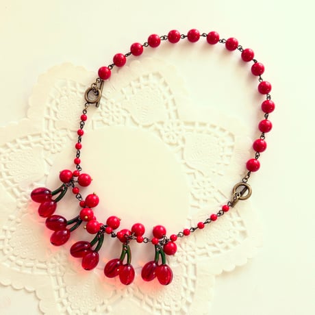 〖BRACELET〗ブレスレットセット　チェリー